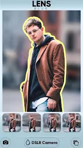 Screenshot 1 for Blur Photo Editor 6.0 APK MOD Premium Unlocked