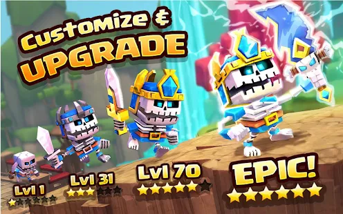 Screenshot 5 for Dungeon Boss Strategy RPG 0.5.11405 MOD APK