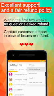Screenshot 2 for Call Notes Pro check out who is calling 21.04.02 Paid