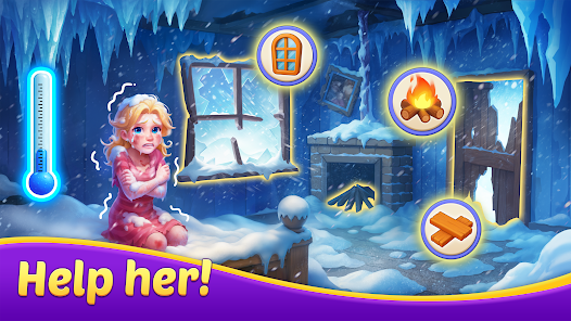 Screenshot 1 for Matchington Mansion 1.59.1 MOD (Unlimited Coins)