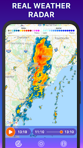 Screenshot 1 for RAIN RADAR 2.4 MOD APK Premium Unlocked