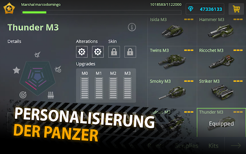 Screenshot 6 for Tanki Online Multiplayer Panzer Aktion 5.0 and up