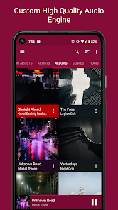 Screenshot 1 for GoneMAD Music Player 3.3.16 MOD APK Premium Unlocked