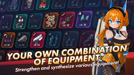 Screenshot 5 for Mecha Girls Survivor 1.00.09 MOD APK Damage Multiplier, God Mode
