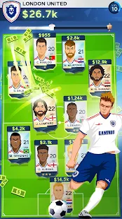 Screenshot 2 for Idle Eleven Be a millionaire soccer tycoon 1.6.6 MOD (Unlimited Money)
