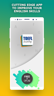 Screenshot 6 for TOEFL preparation app. Learn English vocabulary 1.6.2 Mod