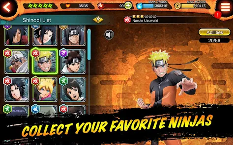 Screenshot 5 for NARUTO X BORUTO NINJA VOLTAGE 11.0.0 APK Full