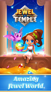 Screenshot 1 for Jewels Temple Adventure 2024 Mod APK 8.9.3 Remove ads, Unlimited Money