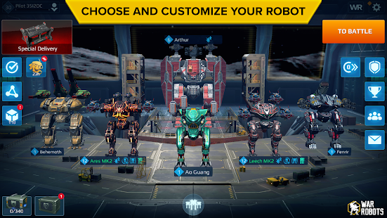 War Robots 6V6 Tactical Multiplayer Battles 5.7.0 Mod (Unlimited Bullets +Missiles) War Robots 6v6 Tactical Multiplayer Battles 5.7.0 MOD (Unlimited bullets +missiles)