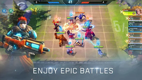 Screenshot 4 for Arena of Evolution Red Tides 1.9.7 MOD + DATA (GOD MODE + ONE HIT)