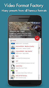 Screenshot 3 for Video Format Factory 5.58 MOD APK Premium Unlocked