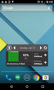 Screenshot 6 for Calorie Counter by FatSecret 9.20.0.4 MOD APK Premium Unlocked