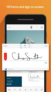 Screenshot 3 for Adobe Acrobat Reader PDF Viewer, Editor & Creator 19.6.0.10191