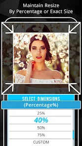 Screenshot 1 for Photo Resizer 2.1 APK MOD Premium Unlocked
