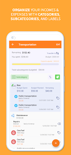 Screenshot 3 for Budget planner Expense tracker Premium 7.4.2 MOD APK Unlocked