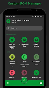 Screenshot 1 for ROOT Custom ROM Manager Pro 6.0.2 Patched