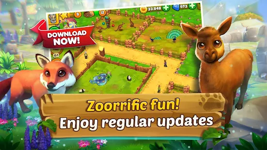 Screenshot 2 for Zoo 2 Animal Park 1.28.1 ÐœOD (Unlimited Gold Coins + Diamond)
