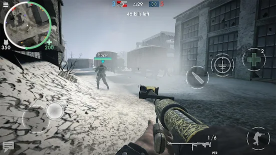Screenshot 1 for World War Heroes 1.21.7 Mod Unlimited Ammo
