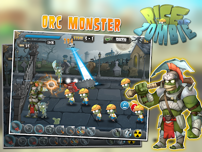 Screenshot 4 for Rise of Zombie City Defense 1.0.6 MOD APK