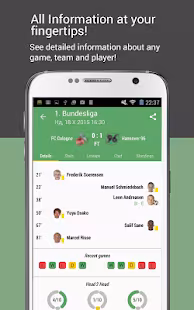 Screenshot 2 for All Goals Football Live Scores 6.0 Ad Free