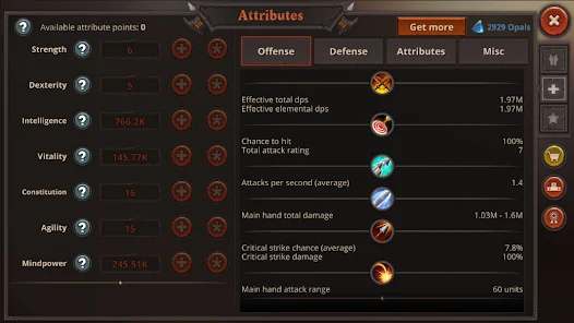Screenshot 6 for Nordicandia Semi Idle RPG MOD APK 1.1.10 Mega Menu