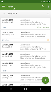 Screenshot 2 for My Notes Notepad Premium 1.9.4