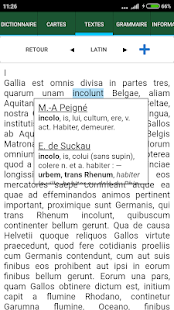 Screenshot 3 for Tabula Dictionnaire latin 2.7 Paid