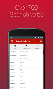 Screenshot 1 for Spanish Verb Conjugator Pro 3.4.2 APK Paid