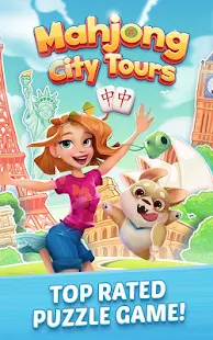 Screenshot 5 for Mahjong City Tours 62.1.0 Mod APK Infinite Gold / Live / Ads Removed