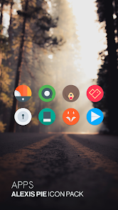 Screenshot 3 for Alexis Pie Icon Pack Clean and Minimalistic 10.6 Patched