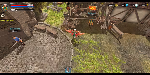 Screenshot 1 for Kongardion RPG Hack Slash Action Adventure Online 0.7.0.5 MOD APK God mode
