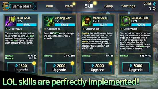 Screenshot 2 for Ez Mirror Match 2 LOL Champions Battle 4.2 MOD (Unlimited Gold + RP)