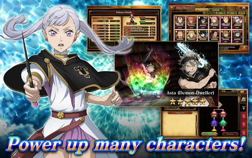 Screenshot 3 for Black Clover Phantom Knights 1.0.2 MOD (Auto win + No ads)