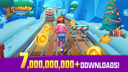 Screenshot 6 for Subway Princess Runner 4.8.3 Mod
