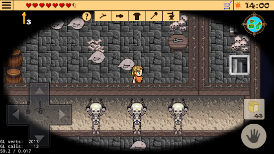 Screenshot 7 for Survival RPG 2 The temple ruins adventure 1.3.4 MOD APK (Unlimited Diamonds+ Items)
