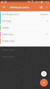 Screenshot 1 for Shopping List Buy Me a Pie Pro 3.5.28