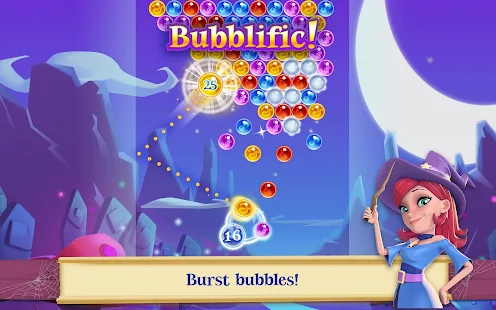 Screenshot 7 for Bubble Witch 2 Saga 1.113.0 MOD (Boosters + Lives + Moves)
