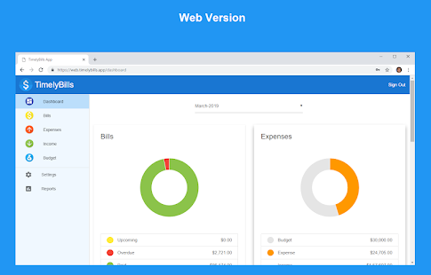 Screenshot 7 for Bills Reminder Budget & Expense Manager App 1.8.0 Unlocked