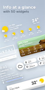 Screenshot 3 for Overdrop Hyperlocal Weather & Weather Radar 1.7.2 APK MOD Pro Unlocked