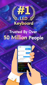 Screenshot 7 for Neon LED Keyboard 3.4.7 MOD APK Premium Unlocked