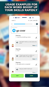 Screenshot 3 for English Phrasal Verbs 1.5.2 APK Premium