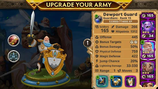 Screenshot 4 for Warlords of Aternum 0.85.0 MOD (INCREASE ATTACK + HP + DEFENSE + HIT)