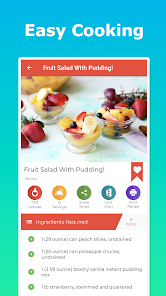 Screenshot 1 for Kitchen Book All Recipes 33.7.0 MOD APK Premium Unlocked