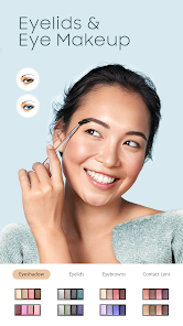 Screenshot 3 for YuFace Makeup Cam, Face App Premium 3.6.5 APK MOD Unlocked