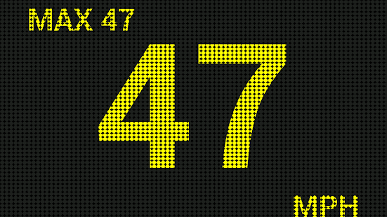 Screenshot 3 for GPS LED Speedometer 8.0 Ad Free