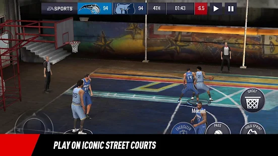 Screenshot 5 for NBA LIVE Mobile Basketball 4.1.20 APK + MOD (Unlimited Money)