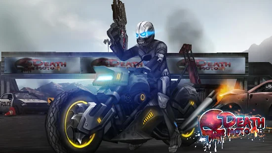 Screenshot 1 for Death Moto 4 1.1.8 MOD APK Unlimited Money