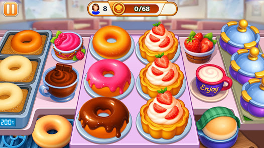 Screenshot 2 for My Cafe Shop Cooking Games Mod APK 4.5.2 Remove ads Mod speed
