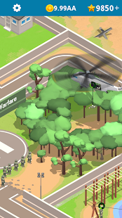 Screenshot 2 for Idle Army Base 1.1.2 MOD (Unlimited Money)