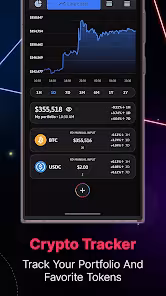 Screenshot 1 for The Crypto App 3.4.1 MOD APK Premium Unlocked